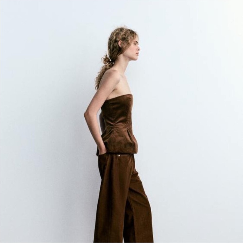 Zara corduroy top - Picture 5 of 7